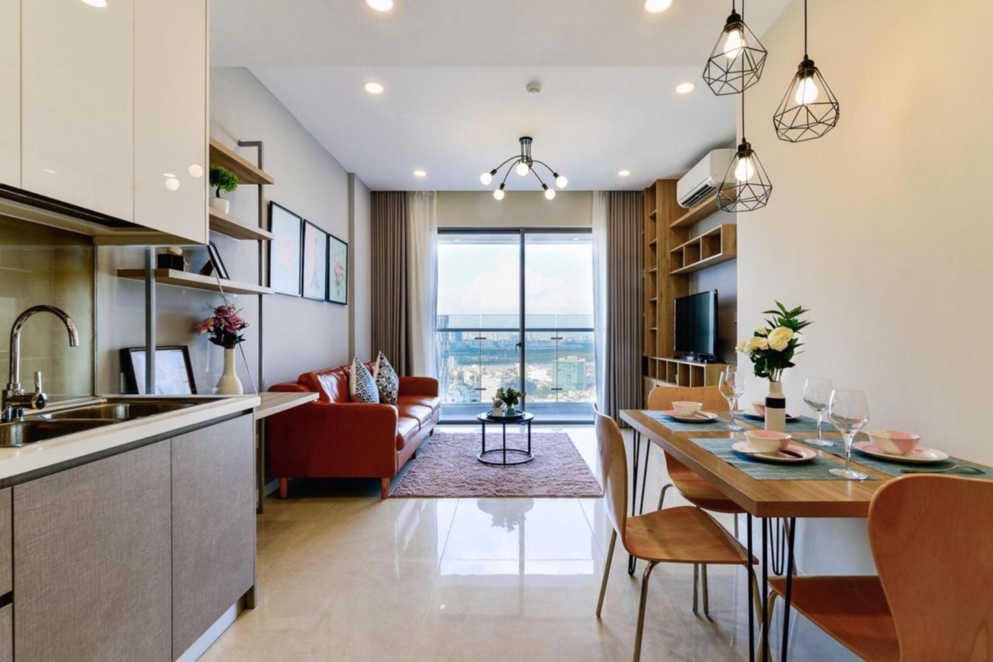 Otis Millennium Saigon Balcony Apartment 호치민 외부 사진