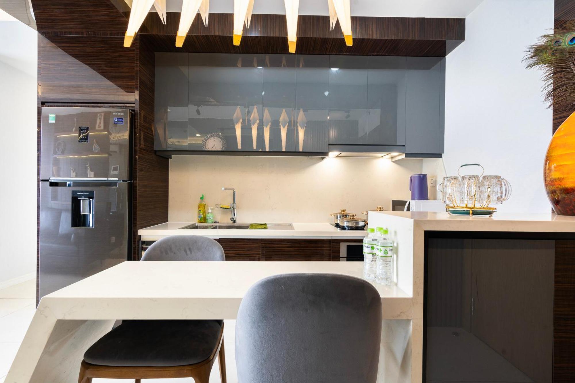 Otis Millennium Saigon Balcony Apartment 호치민 외부 사진