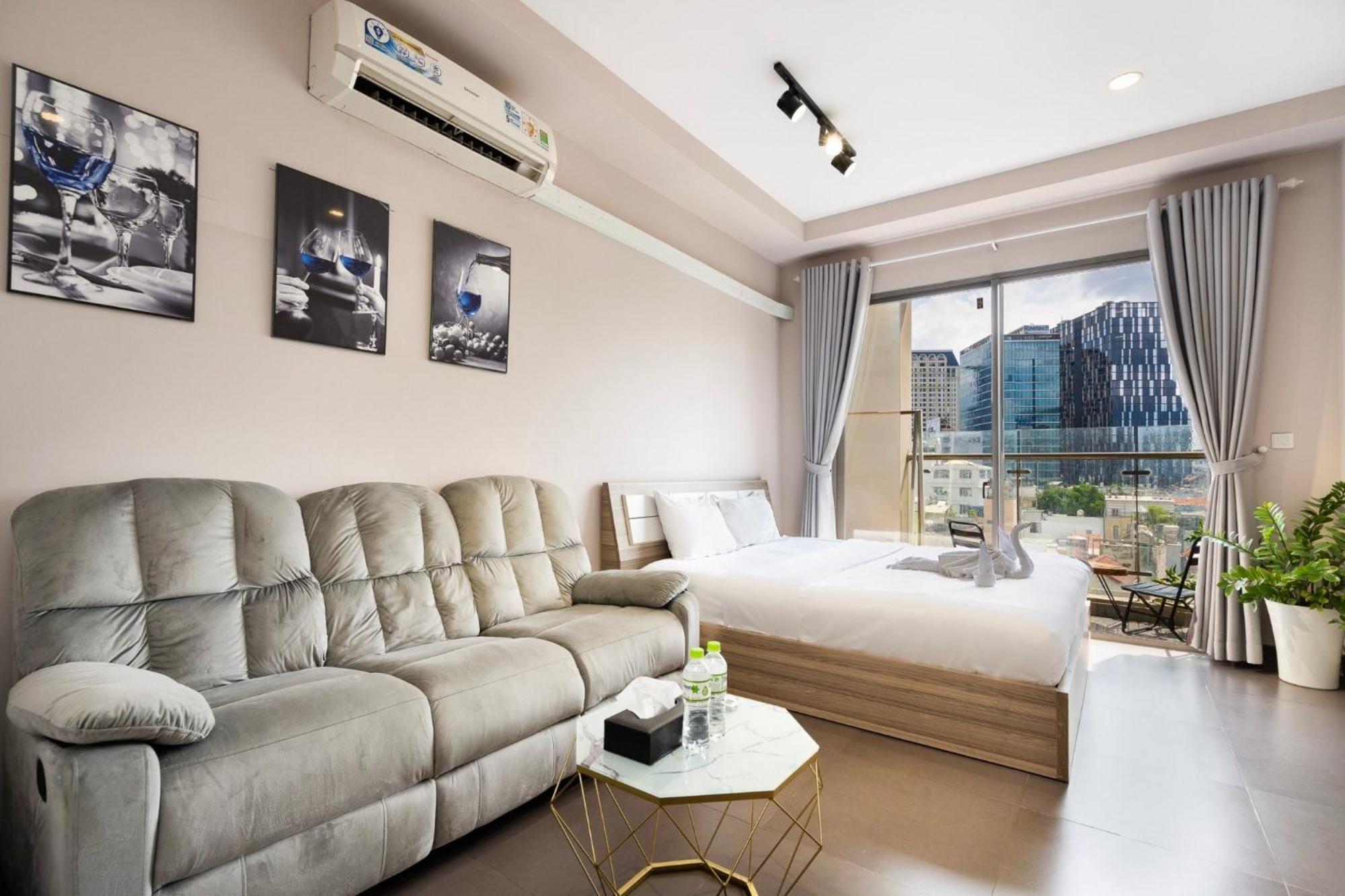Otis Millennium Saigon Balcony Apartment 호치민 외부 사진